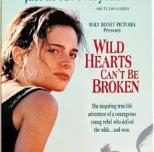 Disney Wild Hearts Can&#39;t Be Broken Vintage VHS True Story Biopic VHSBX15 - £7.49 GBP