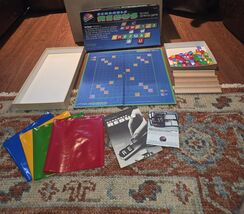 Complete ! Scrabble Rebus Board Game Fun Letter Spelling Symbol Sentence... - $8.00