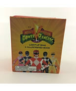 Power Rangers Light Up Ring Running Press Mini Book New 2008 Collector Box  - $41.90 CAD