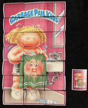 1986 Topps Garbage Pail Kids Complete Puzzle E - Stickers on Backs are Missing - £21.79 GBP