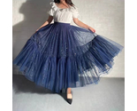 Tiered tull skirt navy blue 2 thumb155 crop