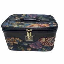 Pioneer Express Makeup Floral Tapestry Travel Bag Zips Closed No Strap - £20.04 GBP