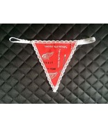 New Womens DETROIT RED WINGS NHL Hockey Gstring Thong Lingerie Panties U... - $377.73 MXN