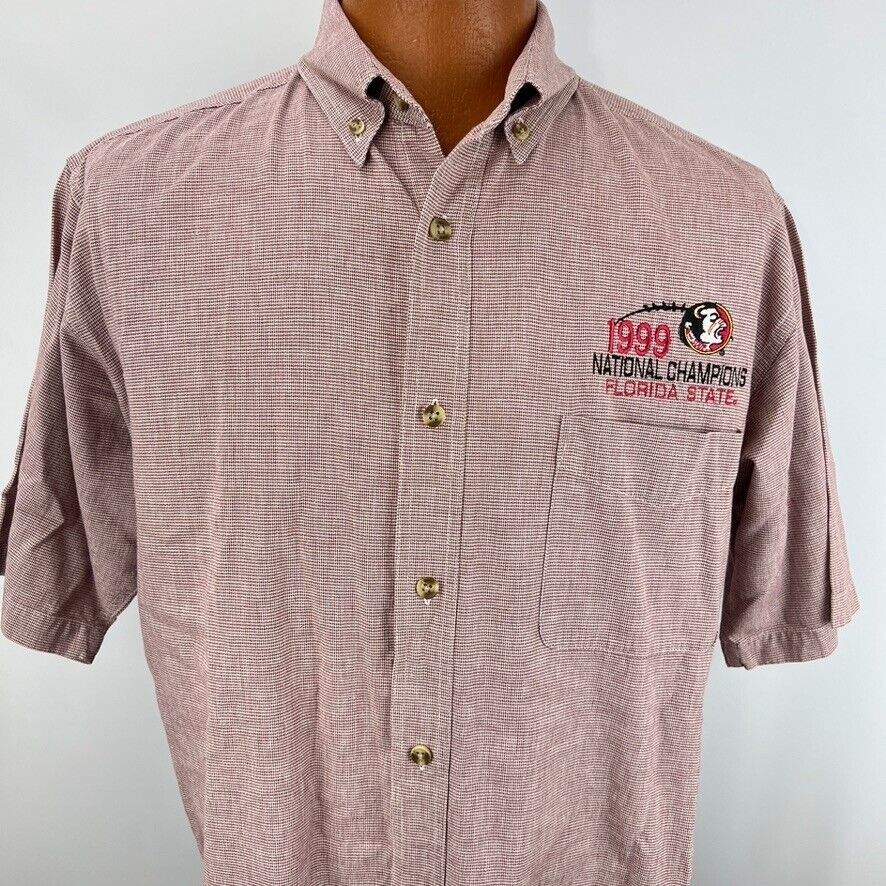 FSU Florida State Seminoles Large 1999 National Football Champions Shirt NCAA Item image 6