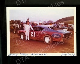 Larry Hare #21 Ford Cobra Late Model Race Photo 1971 - £12.87 GBP