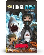 Jaws Pop! Funkoverse Stategy Game by Funko with Quint &amp; The Shark Game Figures - £17.80 GBP