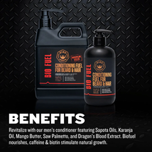 Gibs Bio Fuel Beard-Hair Conditioning Fuel, 12 oz. image 3