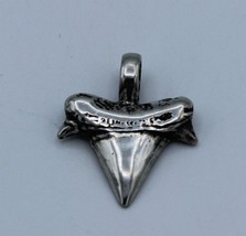 Shark Tooth Pendant Vintage 2002 Alchemy Spirit English Pewter No Necklace - £22.17 GBP