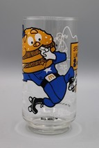 Vintage 1977 McDonald Land Action Series Big Mac Roller Skates Collector Glass - £7.72 GBP