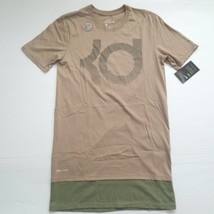 Nike Men Kevin Durant KD Dry Pearl Shirt 894909 - Khaki 235 - Size XL - NWT - £19.74 GBP