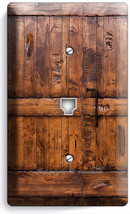 RUSTIC WOOD RANCH BARN DOOR PHONE TELEPHONE COVER PLATE ROOM CABIN ROOM ... - $209.29 MXN