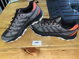 Merrell J036987 Speed Eco Hiking Shoes for Men - Charcoal/Tangerine - 12 M - $54.45