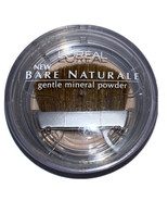 L&#39;Oreal BARE NATURALE GENTLE MINERAL FACE POWDER #408 SOFT IVORY (New/Se... - £11.55 GBP