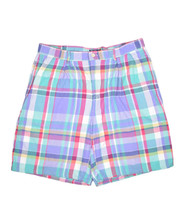 Vintage Polo Ralph Lauren Plaid Shorts Mens 36 Shield Logo Golf Multicol... - £23.72 GBP