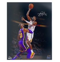 Deandre Ayton Autographed Suns &quot;Over LeBron&quot; 16&quot; x 20&quot; Photo LE 22/50 Steiner - £208.77 GBP