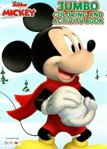 Disney Junior Mickey - Christmas Edition Holiday - Jumbo Coloring  Activity Book - £5.60 GBP