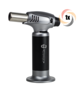 1x Torch Space King Gray &amp; Black Butane AS102-1 Torch | Adjustable Flame - $40.04 CAD