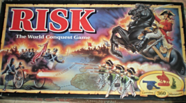 Risk - Board Game - The World Conquest Game -1993 Board Game - Compete E... - $25.00