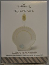 Hallmark - Always Remembered - Seashell and Heart - Keepsake Ornament - £11.64 GBP