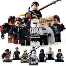 8pcs/set Star Wars Chirrut Imwe Jyn Erso Orson Krennic Death trooper Minifigures - £13.32 GBP