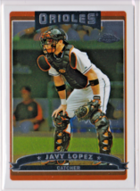 Javy Lopez Baltimore Orioles Catcher 2006 Topps CHROME Card # 129 Near Mint - £1.23 GBP