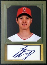 2018 Portrait &amp; Landscape Shohei Ohtani Autographed Facsimile Reprint - Mint - £1.55 GBP