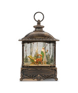 LED Snow Globe Lantern with Santa and Woodland Animals 10.5&quot;H - $86.45