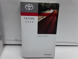 2020 Toyota Tacoma Owners Manual - $54.95