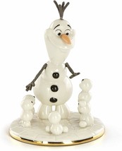 Lenox Disney Frozen Olaf&#39;s Snow Pals Figurine Snowman Friends RARE NEW - $220.00
