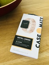 Case-Mate Metal Link Band for Apple Watch 38mm, Rose Gold, Open Box - £10.14 GBP