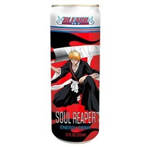 Bleach Anime Soul Reaper Energy Drink 12 oz Illustrated Can NEW SEALED - £3.18 GBP