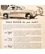 1954 Rover Models Earls Court Motor Show Expo Advertisement Automobilia ... - €10,99 EUR