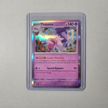 Pokemon Card Tinkaton 105/193 Scarlet &amp; Violet Paldea Evolved Holo Rare NM/MINT - £3.13 GBP