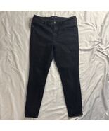 Gap Denim 12/31 Regular Universal Leggings Women Black Jeggings - $200.03 MXN