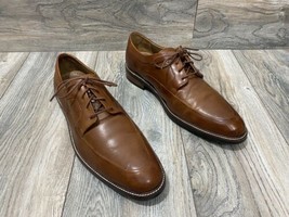 Cole Haan Grand.OS Derby Dress Shoes In Brown Leather | Size 10 - £43.06 GBP