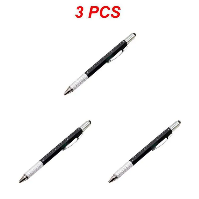 1~10PCS new creative multi-function ballpoint pen level + scale + screwdriver mu - £32.19 GBP