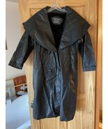 Vintage Hand Tailored Pacific Leather Coat Full Removable Lining SEE NOT... - $48.66 CAD