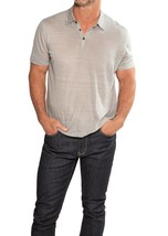 On This Day linen stripe polo shirt Blue Slate - €71,86 EUR