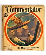 1937 September The Commentator 30 Articles Softcover Paperback Lowell Th... - £43.22 GBP