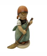 Vintage Goebel  Hummel &quot;Little Sweeper&quot; W. Germany Figurine - $18.99