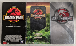 Jurassic Park Trilogy Jurassic Park 1 The Lost World Jurassic Park Juras... - $16.82