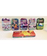 Pokemon Mini &amp; One Large Tins EMPTY Metal Storage Tins Lot of 6 No Packs... - $327.79 MXN