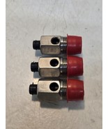 3 Quantity of Flow Control Screw Valves 9923 3/4&quot; Stainless Steel Body (... - $68.37 CAD