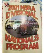 2001 NSRA (National Street Rod Association) Divisional Nationals Program - $131.37 MXN