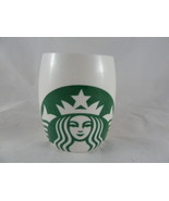 Starbucks Mug Mermaid 2010 Ceramic White Barrel Green Siren 14oz  - £10.08 GBP