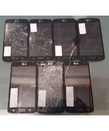 Lot of 7 LG Access 4G LTE L31L Android Smartphone Tracfone Wholesale 4G LTE - $70.82 CAD