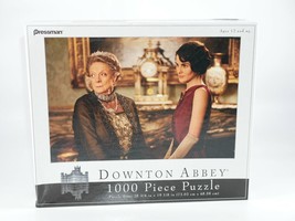 Pressman 1000 Piece Puzzle - Downton Abbey - Dowager Violet &amp; Lady Mary ... - £15.72 GBP