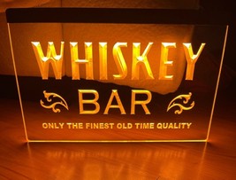 Whiskey Bar LED Neon Sign Decor, Pub, Club, Light Décor Art - $25.99+