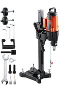 VEVOR Diamond Core Drilling Machine, 10in Wet Concrete Core Drill Rig wi... - $8,194.61 MXN