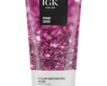 IGK COLOR DEPOSITING MASK Conditioning + Hydrate + Shine Pink 2000 Brigh... - £15.56 GBP